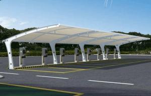 清河膜结构停车棚