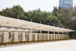 清河膜结构停车棚